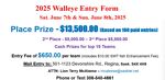 Poster for SWT - 2025 Regina Beach Lions Walleye Classic